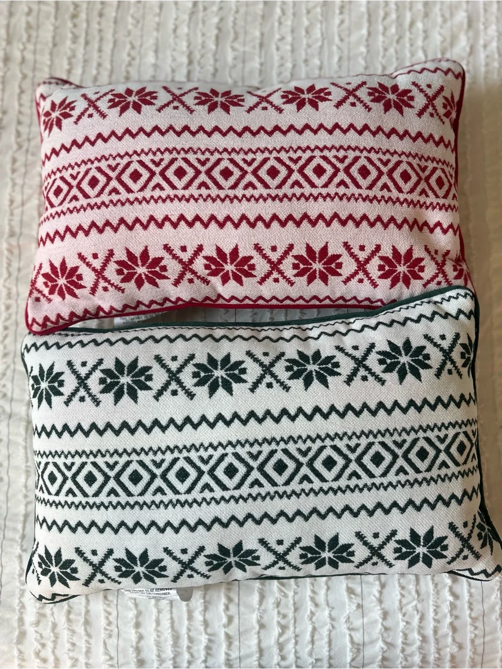 Kirkland Nordic Print Lumbar Pillows